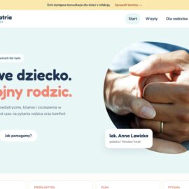 Puls Pediatria – podglad strony
